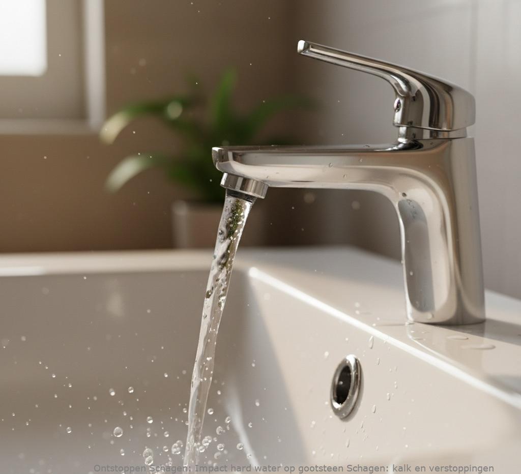 Impact hard water op gootsteen Schagen: kalk en verstoppingen