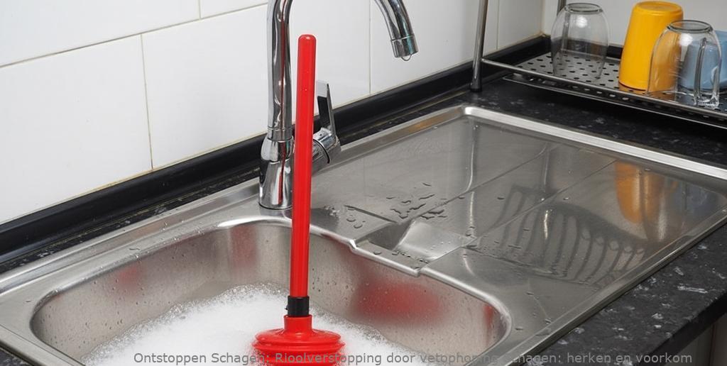 Rioolverstopping door vetophoping Schagen: herken en voorkom