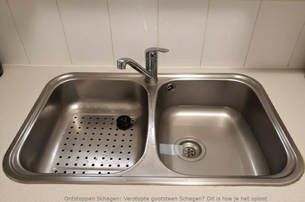 Verstopte gootsteen Schagen? Dit is hoe je het oplost