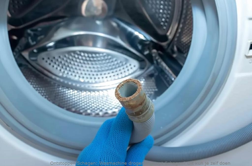 Wasmachine droger verstopt Schagen? Dit kun je zelf doen